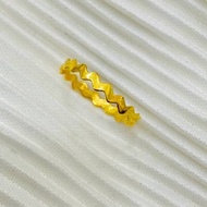 Zig ZAG 916 GOLD Ring / Jawellery / GOLD Ring 916
