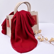 Fashion PUSAT HIJAB BELLA SQUARE / BELLA SQUARE / HIJAB POLLYCOTTON MERAH HATI PREMIUM