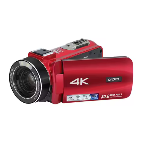 Ordro Z88 4K 10X Optical Zoom Digital Camcorder Camera Retro for YouTube Vlog Home Videos Profession