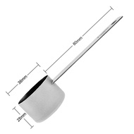 Seashorehouse Metal Coffee Scoop Ti 8g Capacity Lightweight High-Grade Material Ideal for Ground and