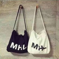 【全新】MHL帆布包（白）