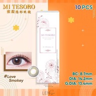 Mi Tesoro 日拋彩色隱形眼鏡 - Love Smokey (10片裝) (度數 -0.00)