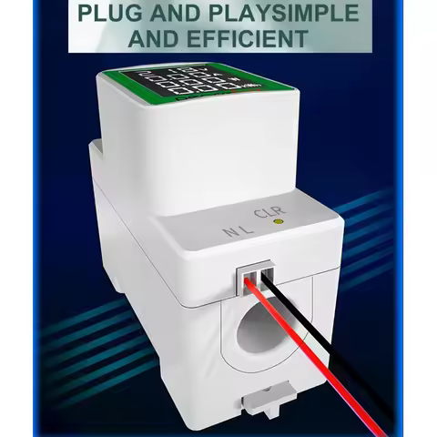 3X Peacefair Din Rail Power Energy Meter Electronic Kwh Meter Wattmeter Multi Digital Ammeter Voltme