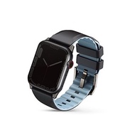 Apple Watch Linus 防水矽膠雙色錶帶-黑