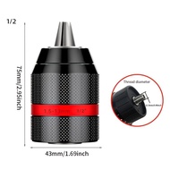 Hand Electric Drill Chuck Metal Ratchet Self-Locking Electric Drill Adapter Electric Wrench Change E