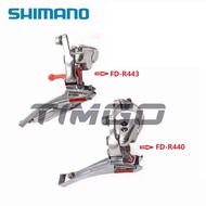 Shimano Road Bike Bicycle FD-R440 2×8 FD-R443 3×9 Speed Double Triple Front Derailleur Clamp-on Vint