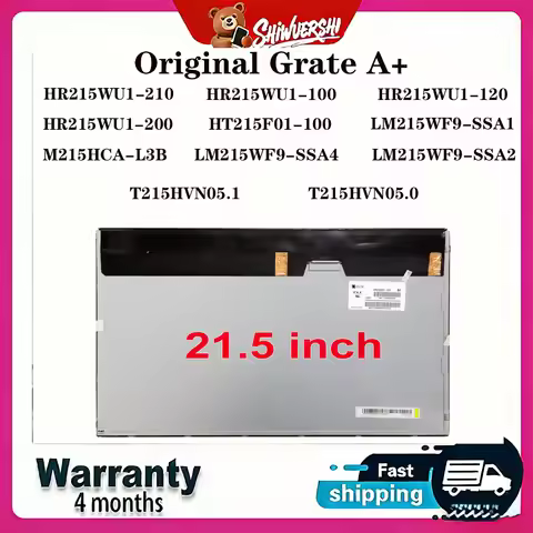 Original 21.5'' Lcd HR215WU1 210 100 120 200 HT215F01-100 LM215WF9-SSA1 M215HCA-L3B LM215WF9 SSA4 SS
