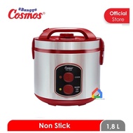 Magic Com Cosmos Stainless CRJ 9368 / Rice Cooker Cosmos Stainless CRJ-9368 / CRJ9368 (2 L)