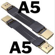 [Sheingka]ADT-Link HDMI 2.1ชายกับชาย A-Type สายต่อวิดีโอแบนในตัวรองรับ2K/240Hz 4K/144Hz สำหรับ HD Vi