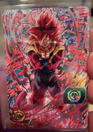 全新 港版 七龍珠 英雄卡 Super Dragonball Heroes SDBH Bandai 第11彈 隱藏卡 GCP-SEC3 Secret 孫悟空 比達 超4 悟吉塔 Gogeta Son 
