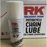 RK Chain Lube & RK Chain Cleaner Spray / Minyak Rantai RK TAKASAGO Dan RK Pembesih Rantai Motorcycle