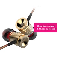 Metal Aluminium Earphone 金属铝耳机/金属耳 /fon telinga aluminium logam bass/ fon telinga senang dibawa/taha