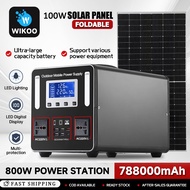 Solar Power Station 800W/1000W Portable Powerbank 788000MAH Solar Generator Power Generator Power Su