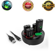 DOBE XBOX SERIES S/X - XBOX ONE - BATTERY CHARGER 4 BATTERY IN 1 - NEW