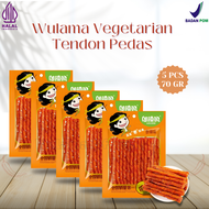 [BPOM] PAKET 5 pcs WULAMA LATIAO Vegetarian Kulit Tahu Pedas 100gr HALAL