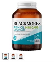 BLACKMORES 無腥味魚油迷你膠囊200粒