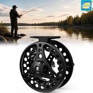 NIUYO Fly Fishing Reel, Aluminum Alloy 2+1BB Bearings Fly Reel, Durable 85mm Diameter 5/6 WT Fishing