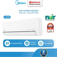 MIDEA 1.5HP Celest Inverter Air-Conditioner MSCE-13CRFN8 | 4 Star Efficient Penghawa Dingin 冷气机