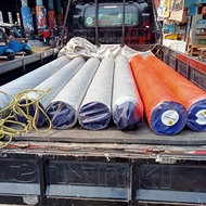 terpal roll a12 biru Oren 100 mtr x 2 mtr