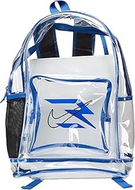 3 Brand Clear Backpack – Royal Blue – One size (23L), Blue, One Size, Everyday Use Clear Backpack