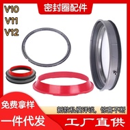 A-6🏅Applicable Dyson Vacuum CleanerV10/V11V12Seal Ring Dust Collecting Bucket Red Silicone Retaining Ring Top Clamp Ring