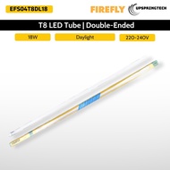 FIREFLY T8 LED Tube 18W Double-Ended | Daylight | EFS04T8DL18