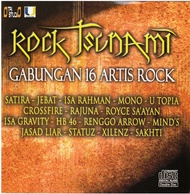Rock Tsunami – Gabungan 16 Artis Rock 2CD Crossfire / Royce Sa’ayan / Satira / U Topia / Renggo Arro