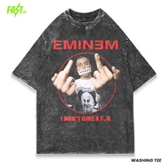 Eminem I Don'T Give A **** Oversize Wash T shirt