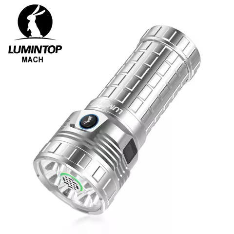 EDC LED Flashlight Type USB C Rechargeable Lamp 46950 Li-ion Outdoor Camping Lantern 26000 lumen Pow