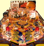 美國NBA Pinball彈珠機 2009年發行 絕版機械鋼珠彈珠臺正版現貨