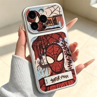 Casing For Samsung S25 S26 S24 S23 S22 S21 Ultra F17 Sketch Web Hero Cartoon Built‑in Kickstand Shoc