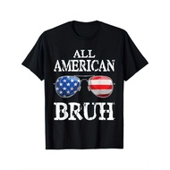 All Bruh 4Th Of July Boys Patriotic Teens Kids T-Shirt WH6C