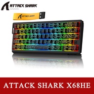 ATTACK SHARK X68HE Mechanical Gaming Keyboard RGB 8K E-Sports