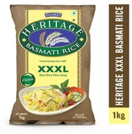 Daawat Heritage XXXL Basmati Rice Basmati Rice (Long Grain, Polished)  (1 kg)  Best Before 27/4/2026
