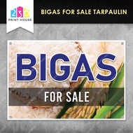 BIGAS FOR SALE Tarpaulin Banner • Bigas For Sale Tarpaulin • FREE Eyelets • 3 sizes available