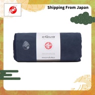 (From Japan)[ Manduka ] Manduka Yoga Rug Yoga Towel Standard Mat Towel eQua Mat Towel Standard 212014030 Midnight Midnight Yoga Mat Hot Yoga Yoga Yoga [Parallel Import].