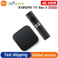 Original Global Version TV Box S 2Nd Gen 4K Ultra HD 2G 8G Wifi BT5.2 Google TV Cast Netflix Smart TV Box Media Player