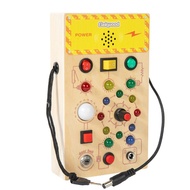 Educational Busy Box Radio Steering Wheel Toy