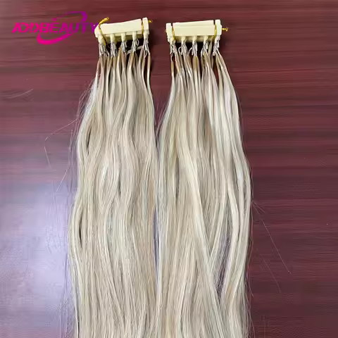 Straight 6D Hair Extensions Human Hair High Quality Real Virgin Human Hair Invisible Human Hair Exte