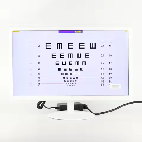 21.5 Inch LCD Visual Acuity Chart Vision Test Projector Ophthalmic Exam Monitor