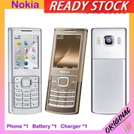 ปลดล็อคเดิมสำหรับ Nokia 6500C คลาสสิกปุ่มกดโทรศัพท์มือถือ3G พื้นฐานโทรศัพท์มือถือบาร์โทรศัพท์
