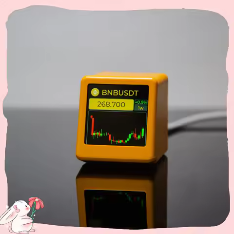 Bitcoin Price Display Ticker Smart Weather Clock Cryptocurrency Stock Exchange Rate & Gold Price Tra