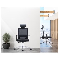 Sheldon Premium Ergonomic Comfortable High Back Office/Meeting Room/Study Professional Chair 1220A Black