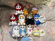 mofusand章魚 海洋 鯊魚 甜筒 雪糕筒 復活節 復活蛋水手 中華服飾 功夫 小熊貓 浣熊 新地 貓咪造型毛絨公仔