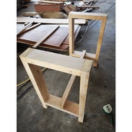 2Feet(Width) x 4Feet(Length) x 30Inch(Table Legs Height) Balau Table legs for table TABLE LEG ONLY
