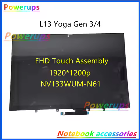 Laptop LCD/LED OLED Screen/Display Touch Assembly For Lenovo thinkpad L13 Yoga Gen3 Gen4 SD11A22494 