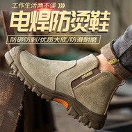 red wing safety boots boot Kasut insurans buruh lelaki Kasut tukang las elektrik lelaki