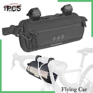 [Lzdjfmy2] Bike Handlebar Bag Handle Handy Storage Bag Professional Cylinder Bike Frame Bag