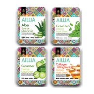 Aillia Skincare Face Mask Pack for Beauty and Self-Care Routine korean face mask sheet cucumber coll