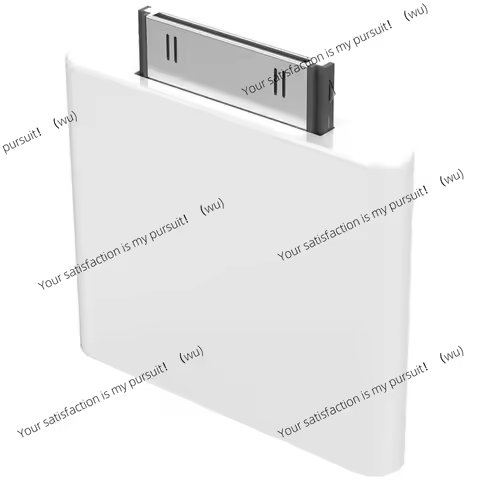 30 Pin Bluetooth 4.1 Audio Transmitter for IPod Mini IPod Classic IPod Nano Touch (White)